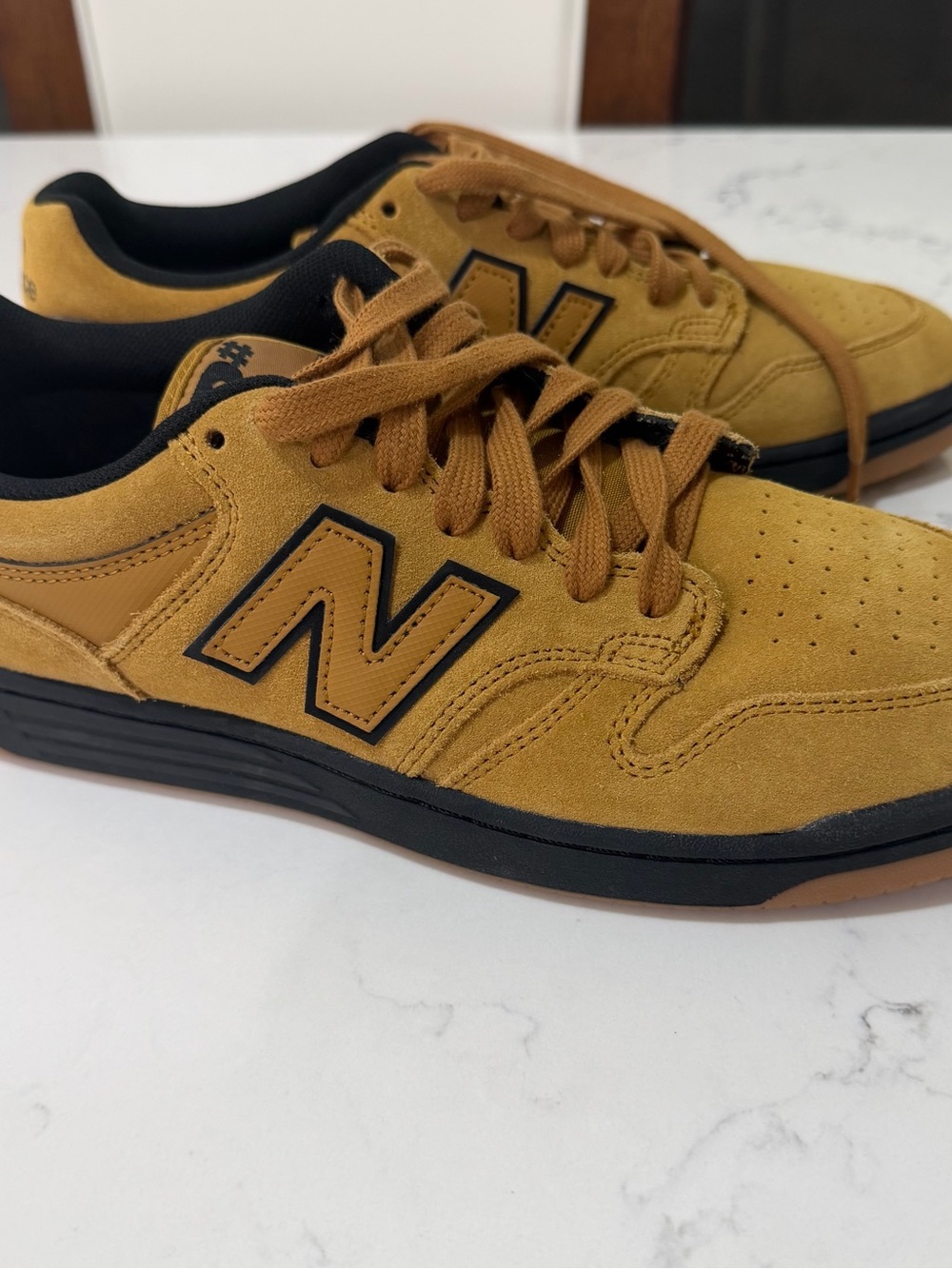 New Balance Numeric 480 Workwear Brown Black NM480GDT Size 10M / 11.5W